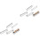 10 Pcs Strap Decorative Ring Zinc Alloy Mini Watch 3