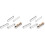 10 Pcs Strap Decorative Ring Zinc Alloy Mini Watch 2