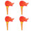 4Pcs Simulation Torch Toys For Cosplay And Stage Use 7