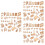 3 Sets 34pcs Miniature House 3d Bamboo 6