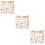 3 Sets 34pcs Miniature House 3d Bamboo 9