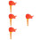 4Pcs Simulation Torch Toys For Cosplay And Stage Use 9