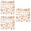 3 Sets 34pcs Miniature House 3d Bamboo 7