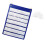 2 Pcs Learning Card Wall Pocket Group Management Chart Magnet Hanging 10