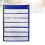 2 Pcs Learning Card Wall Pocket Group Management Chart Magnet Hanging 9