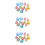 3Sets Assorted Color 3D Shapes Manipulative Blocks for Child Education 9
