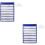 2 Pcs Learning Card Wall Pocket Group Management Chart Magnet Hanging 6