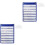 2 Pcs Learning Card Wall Pocket Group Management Chart Magnet Hanging 3