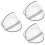 3Pcs Clear Raincoat Hat Shield PVC Brim Face Protector for Poncho 7