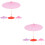 8 Pcs Mini Umbrella Hand Decor Blank Paper 7