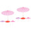 8 Pcs Mini Umbrella Hand Decor Blank Paper 5