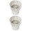 2pcs Equipment Filter Accessory Side Pvc Fish Pond Beige 7