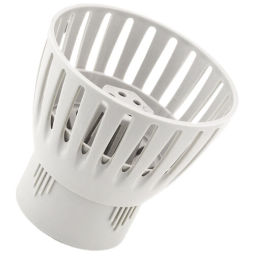 2pcs Equipment Filter Accessory Side Pvc Fish Pond Beige 2