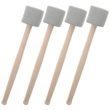 6 Pairs Bass Drum Mallets Performance Drumsticks Percussion Accessory