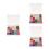 3Pcs Glitter Eyeshadow Palette Shimmer Pigmented Waterproof 4