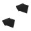 20Pcs Black Corrugated Plastic Sheets for Posters, Signs and Home Use 5