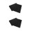 20Pcs Black Corrugated Plastic Sheets for Posters, Signs and Home Use 4
