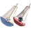 8 Pcs Miniature Sailboat Models Mediterranean Desktop Decor 3