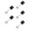 5Pcs Cymbal Stacker Attachment Stand Arm Holder Instrument Part 4