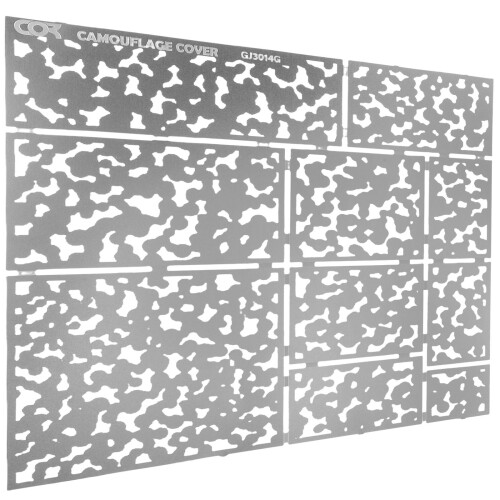 2 Pack Camouflage Stencil Modelling Spray Paint Board 2