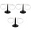 3Sets Lenz' Law Validation Model Sturdy Black Physics Teacher Prop 3