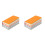 Set Of 2 Portable Small Pocket Book Student Office Notebook Diary 2