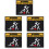 5pcs Badge Decorate 3d Patch Twill Fabric 6