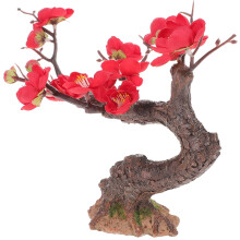 Artificial Tree Adornments Red 2pcs 9.82x6.68x5.11in