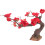 Artificial Tree Adornments Red 2pcs 9.82x6.68x5.11in 10