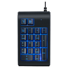 1USB Computer Ziffernblock, Mini Keyboard, Schwarz, Komfortabler