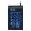 1USB Computer Ziffernblock, Mini Keyboard, Schwarz, Komfortabler 1