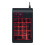 1USB Computer Ziffernblock, Mini Keyboard, Schwarz, Komfortabler 6