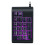 1USB Computer Ziffernblock, Mini Keyboard, Schwarz, Komfortabler 11