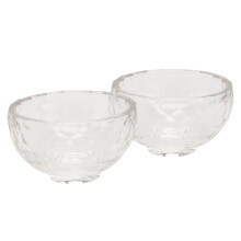 2 Stuks Transparante Bowls Voor Cosmetische Gebruik