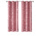 Cortinas - Par de Painéis de Cortina 51 polegadas de largura x 53 polegadas de comprimento - Cortinas Elegantes para Decoração de Quarto e Casa 1