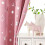 Cortinas - Par de Painéis de Cortina 51 polegadas de largura x 53 polegadas de comprimento - Cortinas Elegantes para Decoração de Quarto e Casa 5