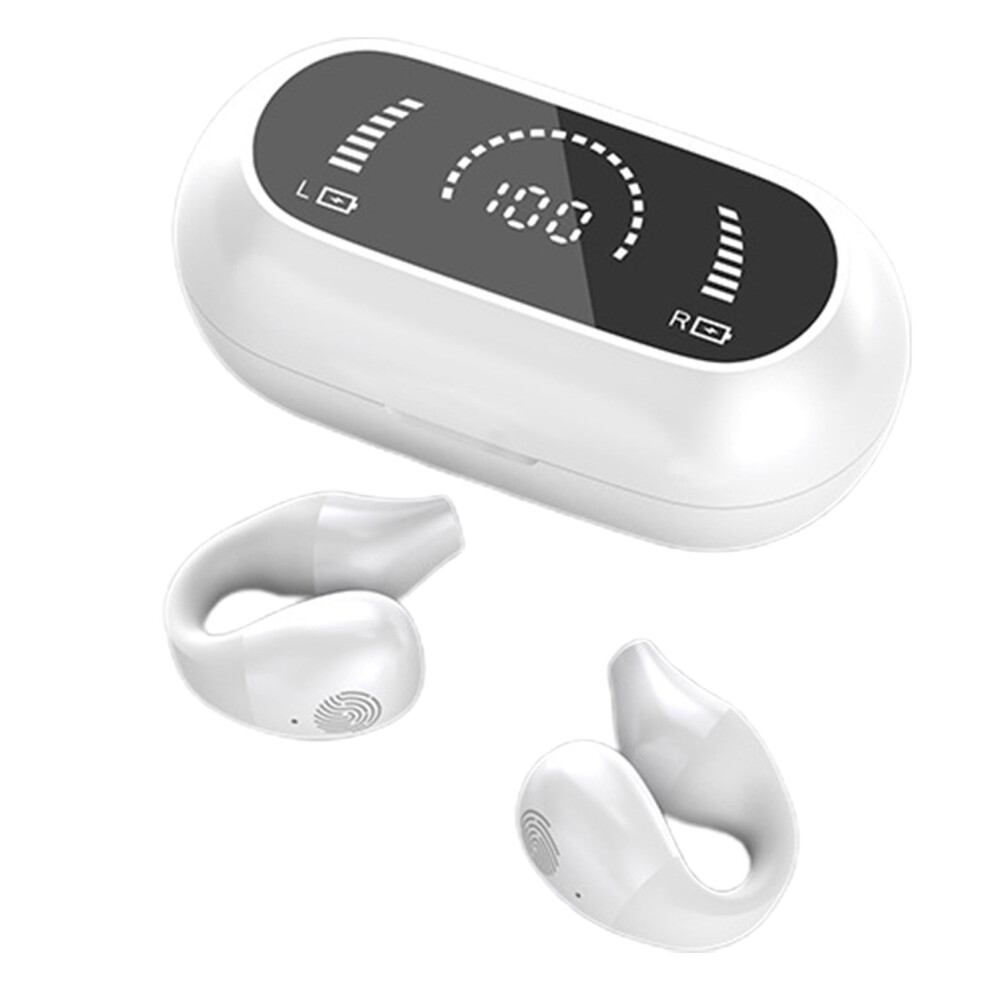 Paveos Open Ear Headphones Wireless Ear Clip Bluetooth Headphones Noise Reduction No Latency Headphones Wireless Headset 9773935692008