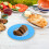 Eease 6pcs Round Griddle Plate Paper Plate Holders 2