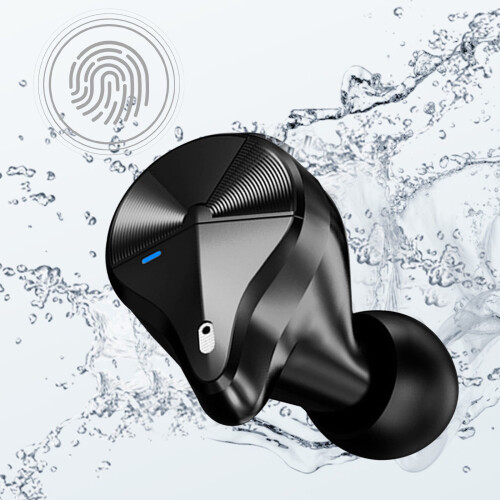 Ακουστικά Quinlirra Mini Bluetooth, ασύρματα αόρατα ακουστικά με 3 λειτουργίες άθλησης,