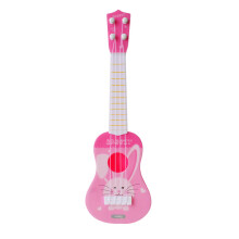 Muzikale gitaar voor baby's, peuters en kinderen met schattige cartoon dierenprint, mini-ukelele, educatief speelgoed.