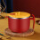 1200Ml από ανοξείδωτο ατσάλι Ramen Bowl Noodle Instant Noodle Bowl για αποθήκευση μαγειρέματος 2