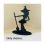 Halloween Witch Tabletop Server with Tablecloth Halloween Cupcake Witch Display Stand Home Decoration 3