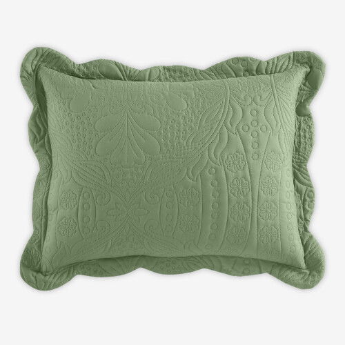 BrylaneHome Lily Pinsonic Damast Kussensloop