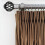 2 embouts décoratifs pour tringle à rideaux 3