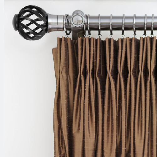 2 embouts décoratifs pour tringle à rideaux 2