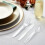 Premium Disposable Flatware Pack, Great for Large Gatherings Heavy Duty Bulk Disposable Flatware, Multipurpose Use with Assorted Sizes and Quick and E 2