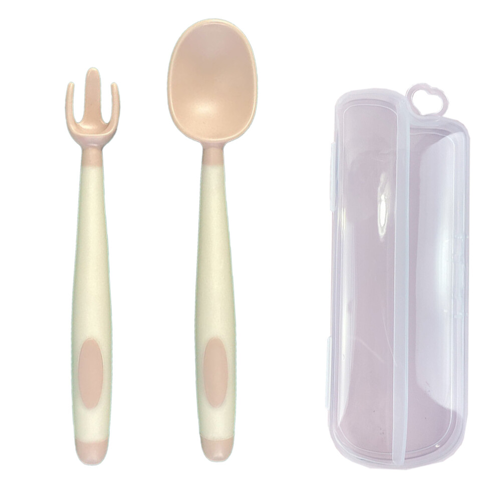 Ergonomic Baby Spoon Set, Easy Grip, Flexible Silicone, Bpa Free, Adorable Designs, Promotes Independent Eating, Easy-to-Clean, Designed For Baby'S Ti