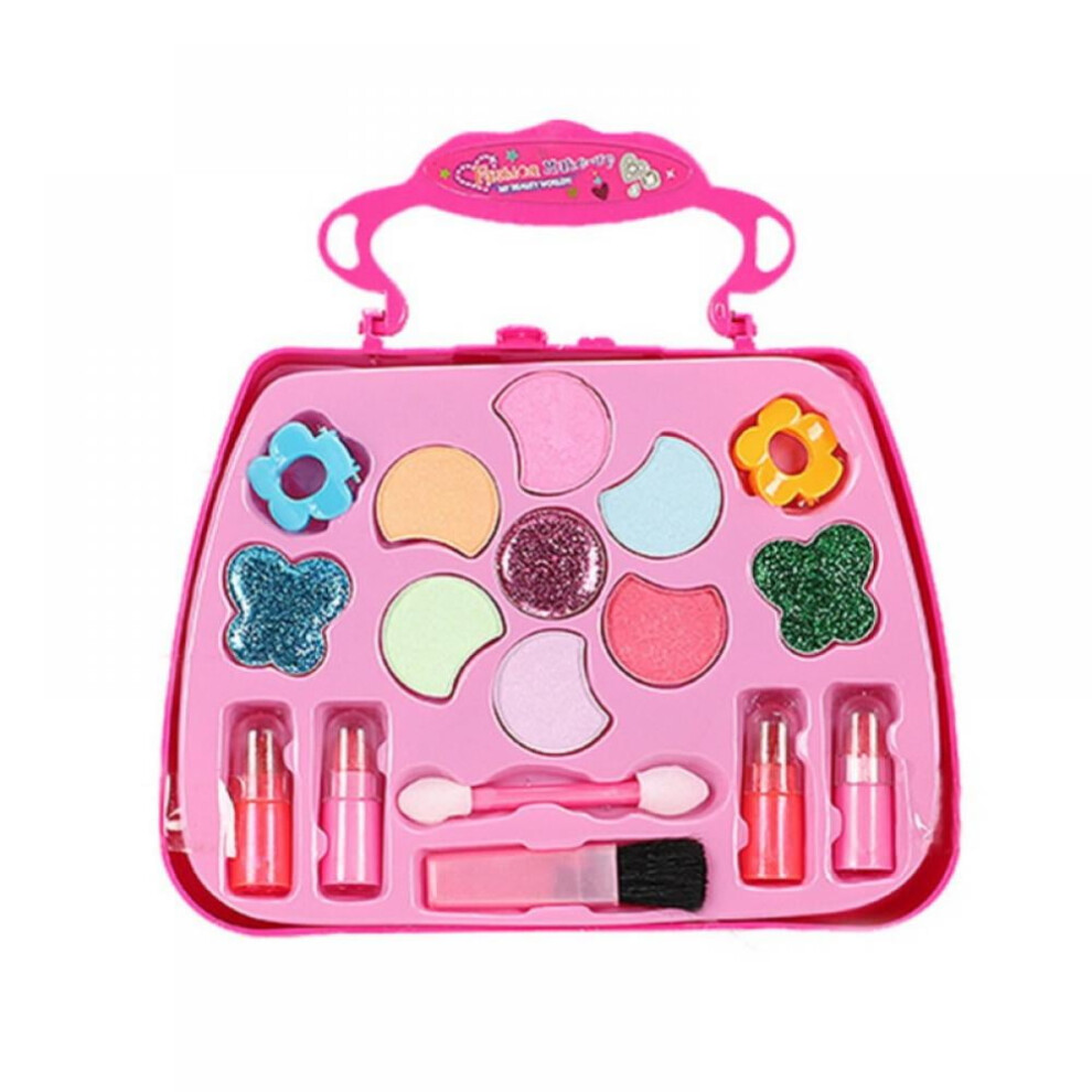 Prettyui Kids Girls Non Toxic Makeup Set Cosmetic Pretend Play Toy Kit Beauty Set Toys