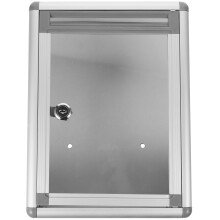 Eease Aluminium Suggestion Box Metal Mailbox with Lock and Key Wall Mountable Box