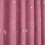 Cortina decorativa transparente com estrelas prateadas e lua, ideal para janelas e uso infantil. 4